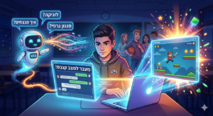 בוט ליווי לתלמיד ליצירת משחק בג'מיני קנווס