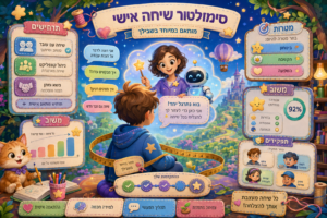 מחולל סימולטור שיחה חינוכי